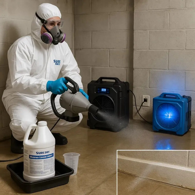 Sanitization and Odor Removal process in Jackson, MI