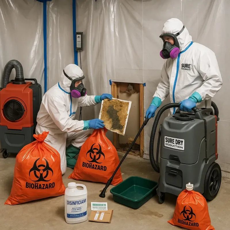 Contaminated Water Handling Protocols process in Jackson, MI
