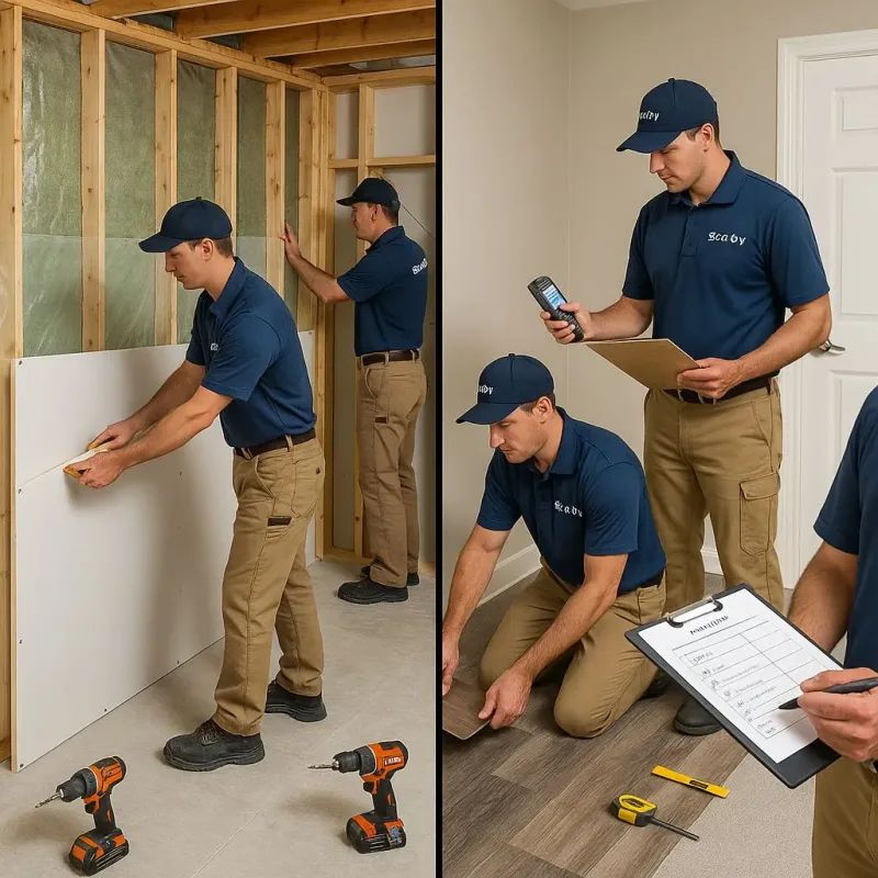 Repairs and Reconstruction process in Jackson, MI